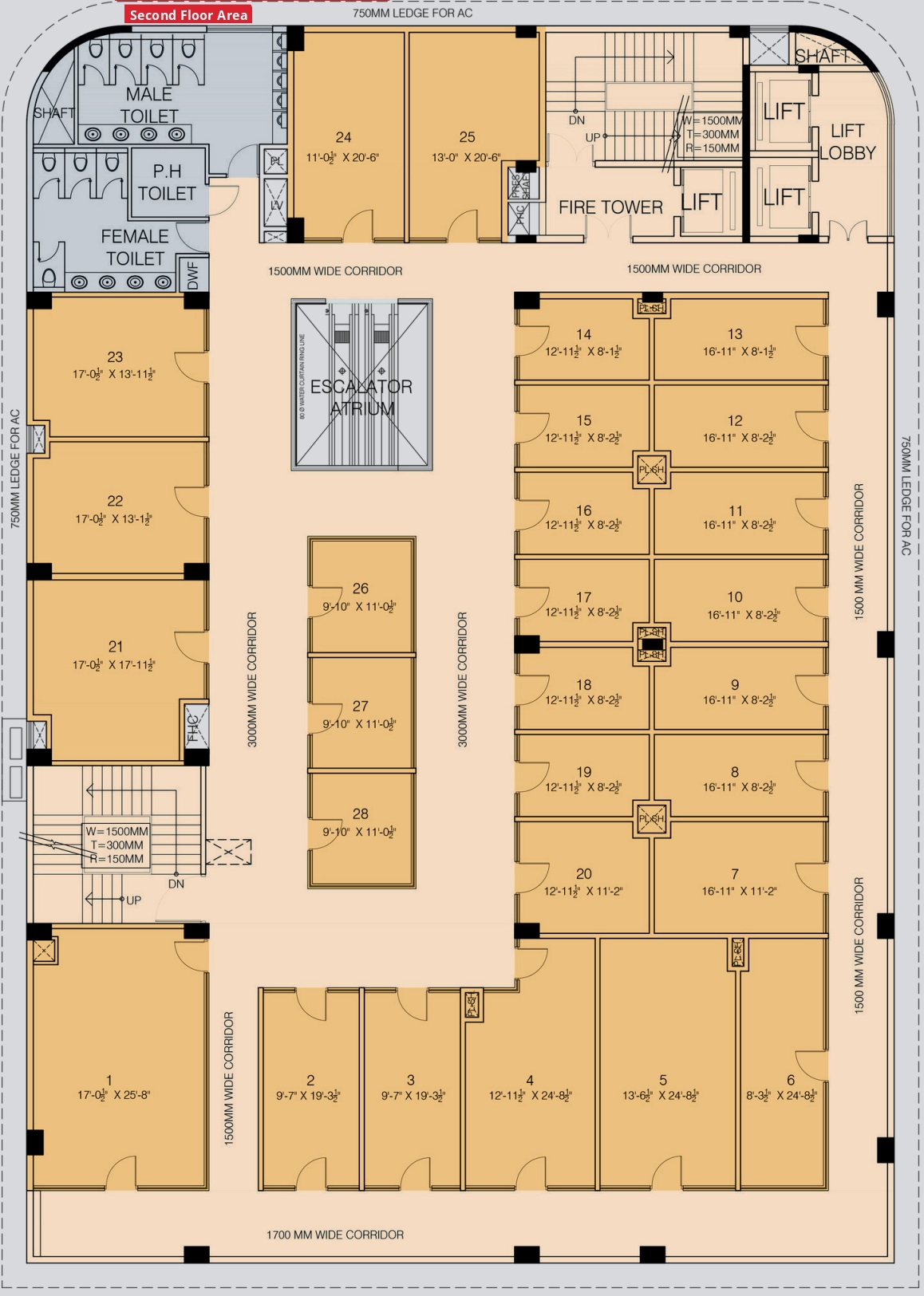 Second Floor - Retail
